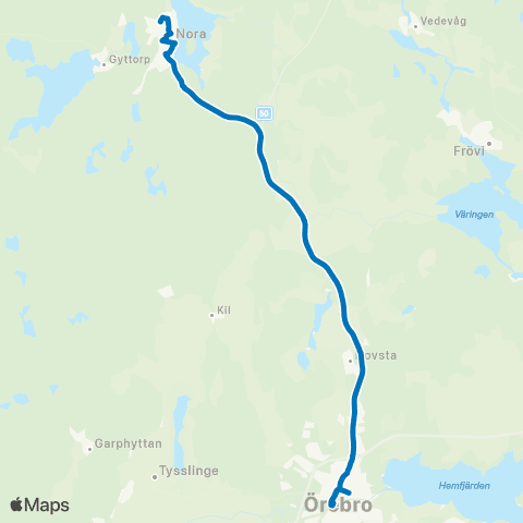Länstrafiken Örebro  map