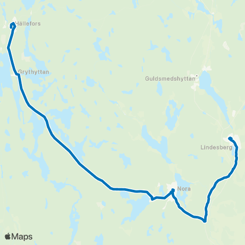 Länstrafiken Örebro  map