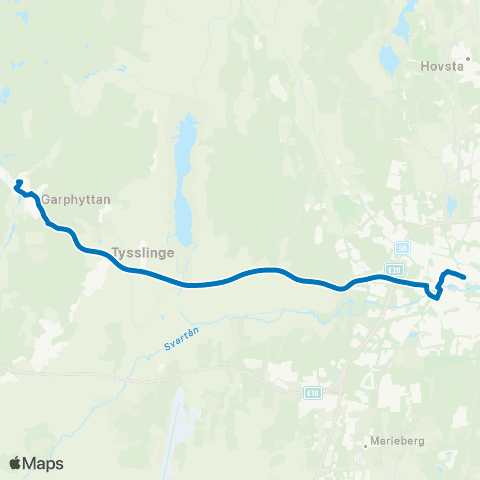 Länstrafiken Örebro  map