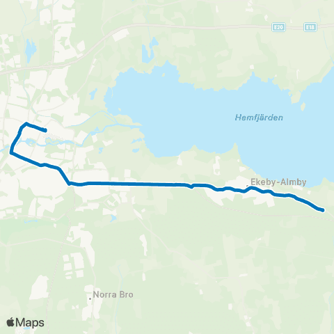 Länstrafiken Örebro  map
