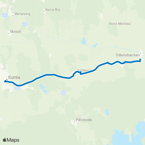 Länstrafiken Örebro  map