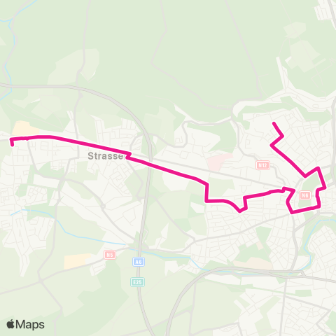 Ville de Luxembourg  map