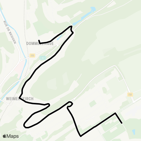 Lignes Scolaires AVL  map