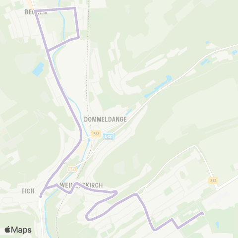 Lignes Scolaires AVL  map