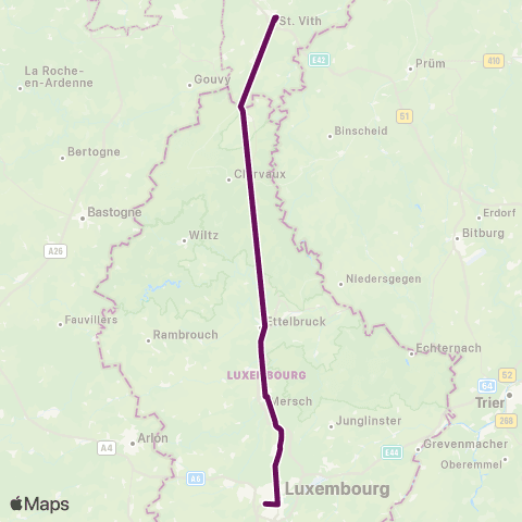 RGTR  map