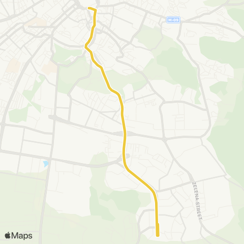 Lviv Bus Вул. Вернадського - пл. Галицька map