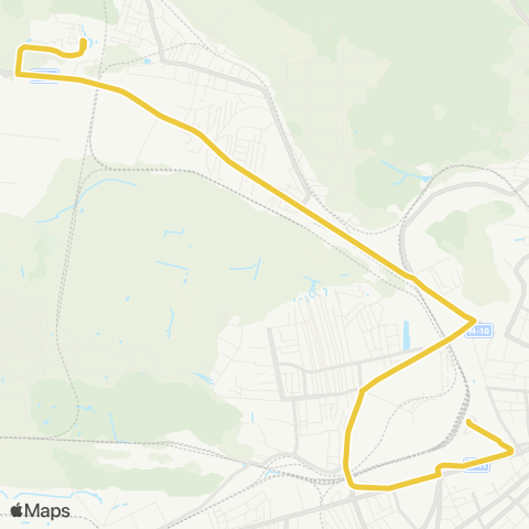 Lviv Bus Залізничний вокзал - Рясне-2 map