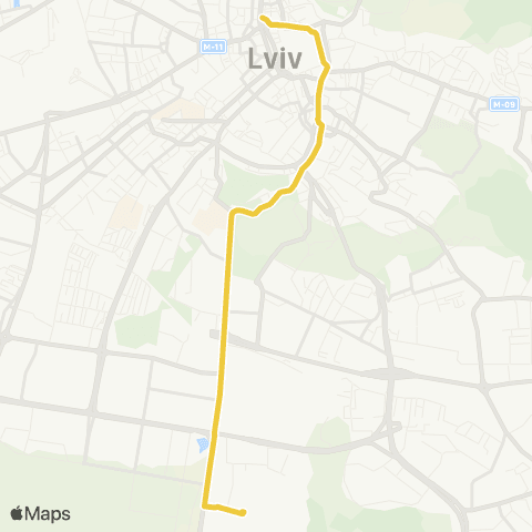 Marshrutka Пл. Різні - вул. Максимовича map