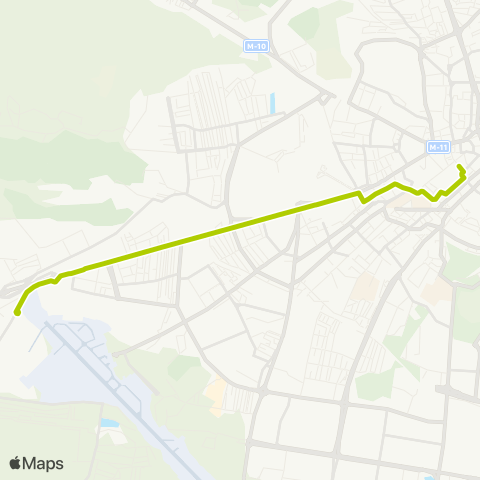 Lvivelectrotrans Університет - ст. Скнилів map