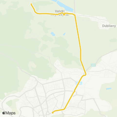 Marshrutka Ст. Підзамче - с. Малі Грибовичі map