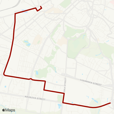 Lvivelectrotrans Вул. Хуторівка - пл. Кропивницького map