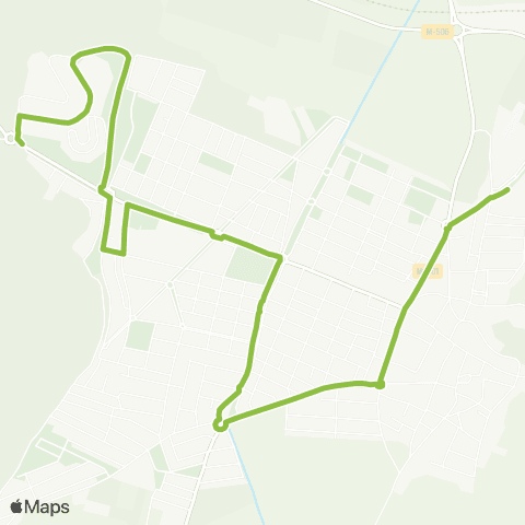 Autobuses Interurbanos Rutas Institutos map