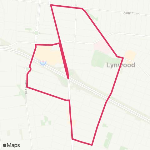 Lynwood Breeze Red map