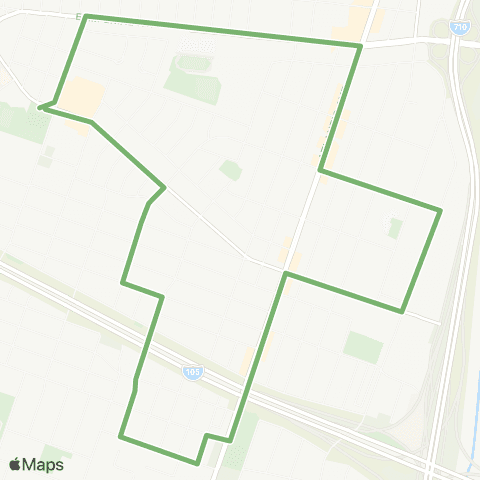 Lynwood Breeze Green map