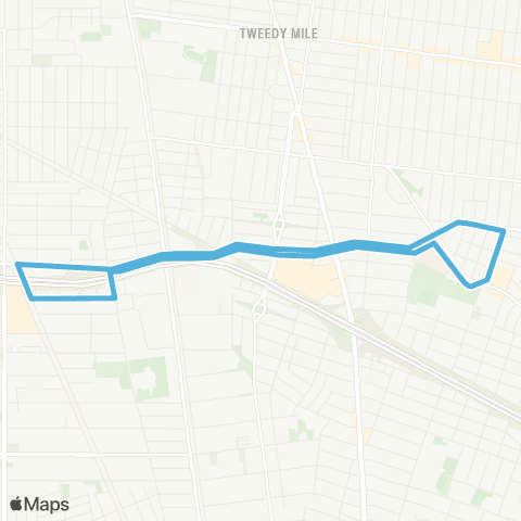 Lynwood Breeze Blue map