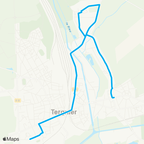 Lyneo - Scolaire Tergnier - J. Curie map
