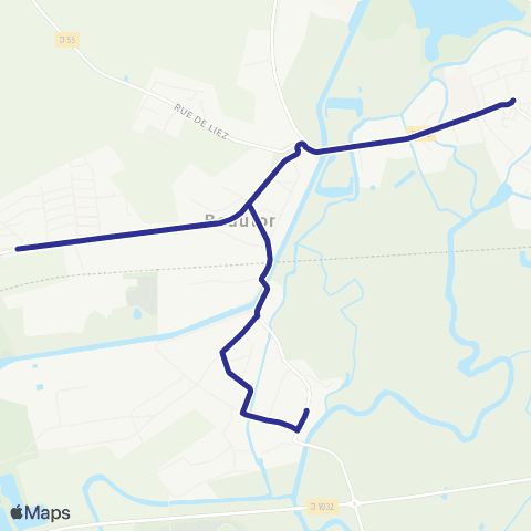Lyneo - Scolaire Beautor - La Fère map