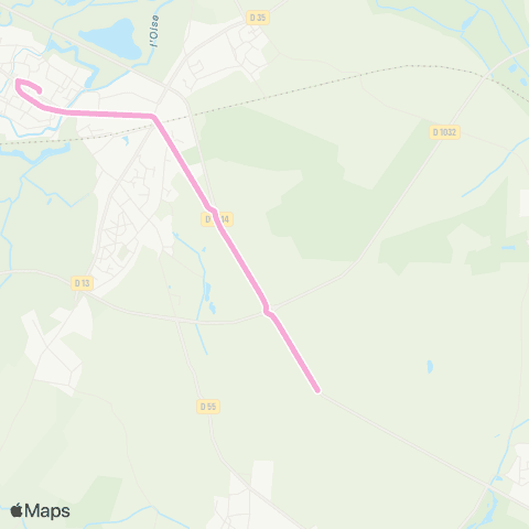 Lyneo - Scolaire RPI Framboise : Fressancourt - Rogecourt - Danizy - La Fère map