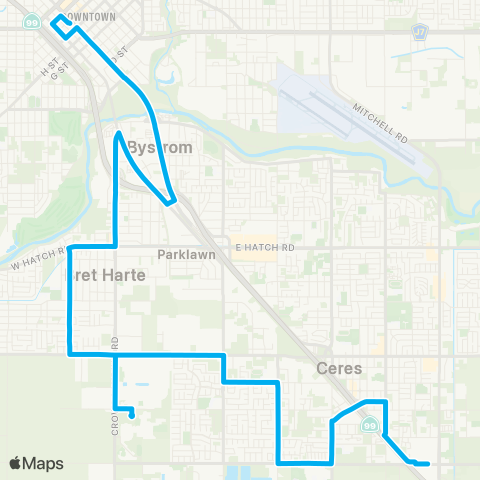 The S Downtown - Comm Services Agency map
