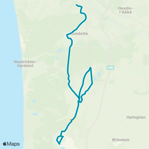 Marinéo Dannes - Collège Paul Eluard map