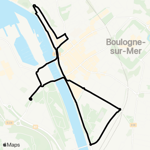 Marinéo Ligne Némo map
