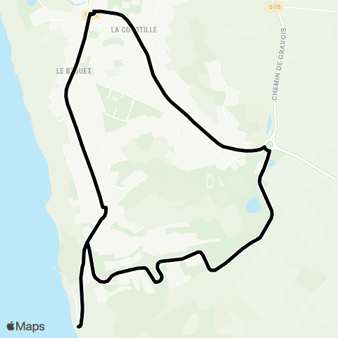 Marinéo Navette Equihen-Plage map