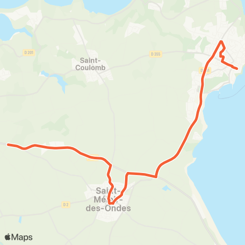 MAT Scolaires Cancale - Saint Méloir map