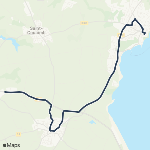 MAT Scolaires Cancale - Saint Méloir map