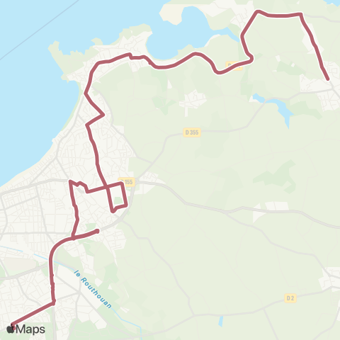 MAT Scolaires Saint-Malo - Cancale map