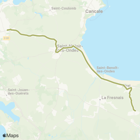 MAT Scolaires Hirel - Henri Lemarié map