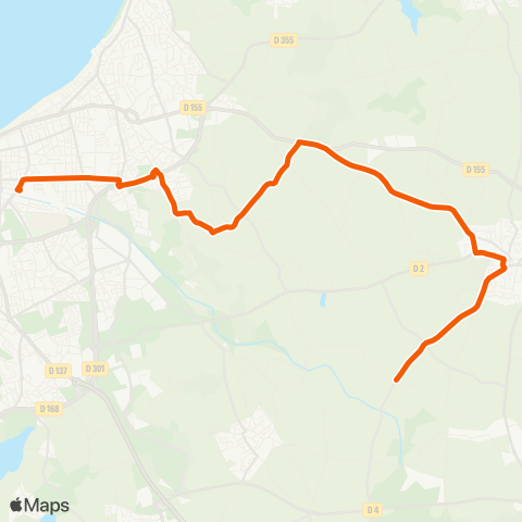 MAT Scolaires Saint-Malo Gares - Saint Méloir map