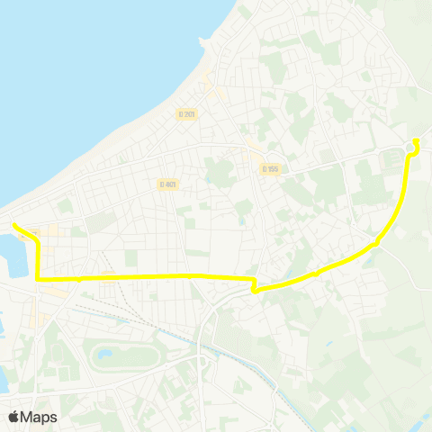 MAT Navette P2 : Paramé-Lemarié map