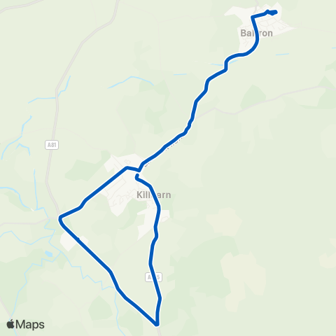 Midland Bluebird (McGill's Scotland East) Health Centre - High School map