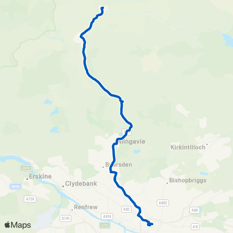 Midland Bluebird (McGill's Scotland East) Bus Station - Buchanan Bus Station map