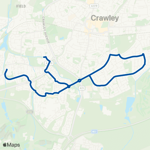 Metrobus Dorsten Square - Holy Trinity School map