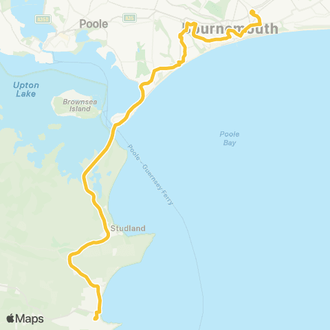 morebus Bus Station - Bournemouth Station map
