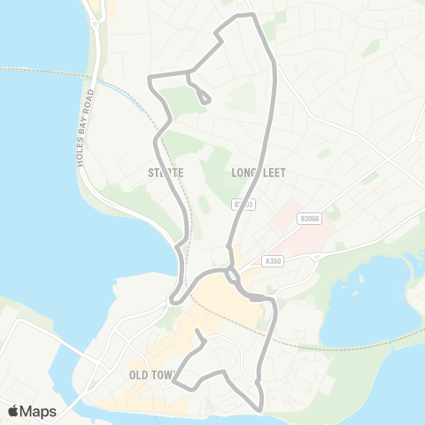 morebus Bus Station - Lander Close map