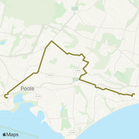 morebus Bus Station - Bournemouth Square map