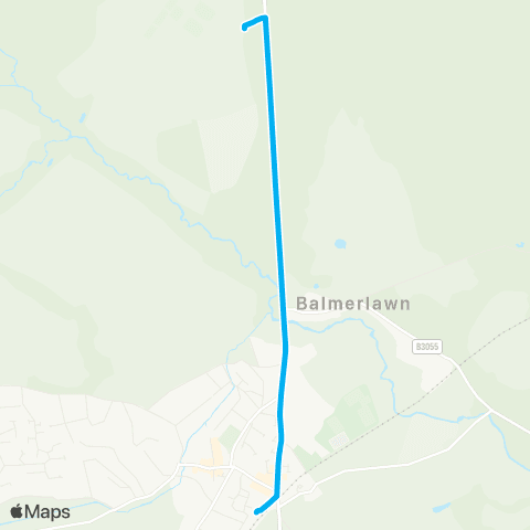 morebus New Forest Show - Brockenhurst Station map