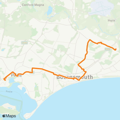 morebus Bus Station - Royal Bournemouth Hospital map