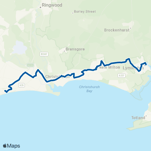 morebus Bournemouth Square - Station Street map