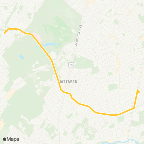 MBTA Ashmont Station - Forest Hills Station map