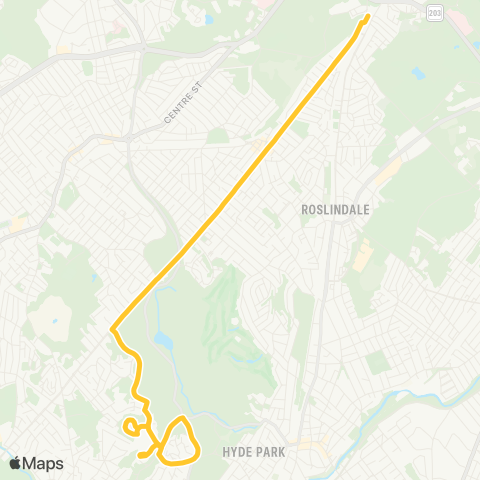 MBTA Georgetowne - Forest Hills Station map