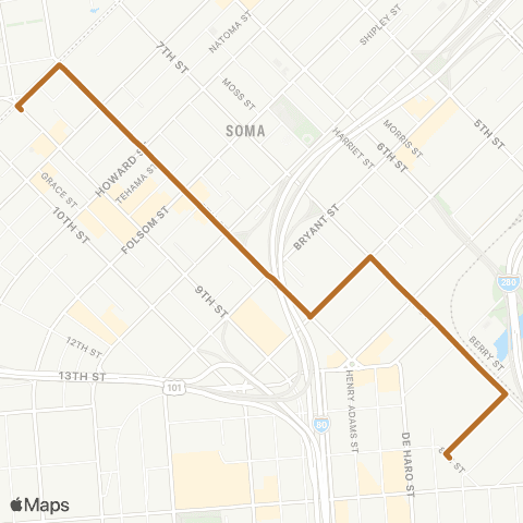 Mission Bay TMA  map