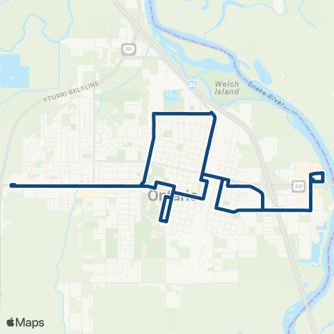 MCACS City of Ontario map