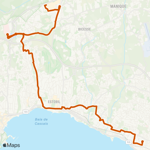Mobi Cascais Parede - Cascaishopping map