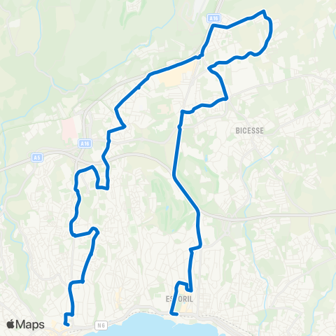 Mobi Cascais Cascais - Estoril map