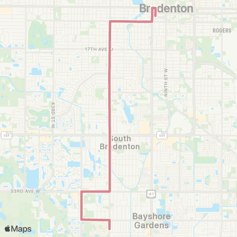 MCAT 26th St West map