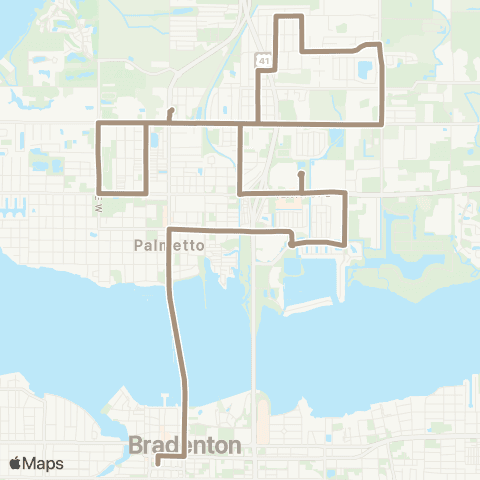 MCAT Downtown / Palmetto map