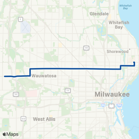 MCTS Center Street map
